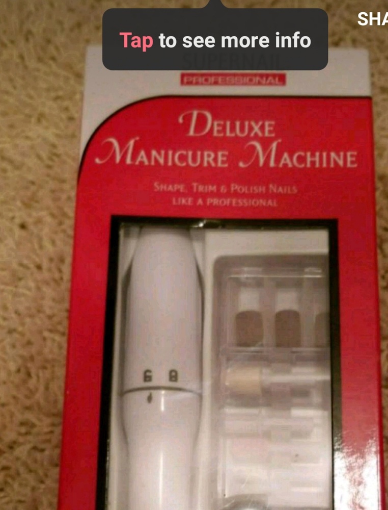 Deluxe manicure machine